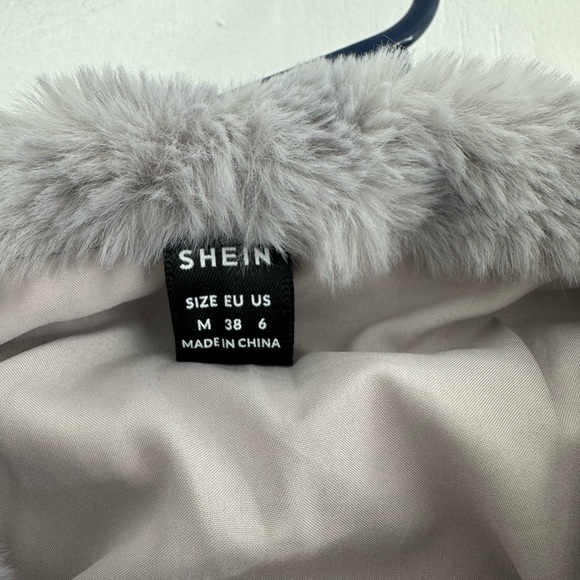 FAUX FUR JACKET Shein - Picture 4 of 4